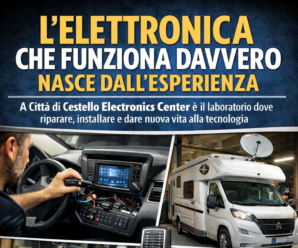 Hai un problema elettronico? A Città di Castello c’è Electronics Center che lo risolve